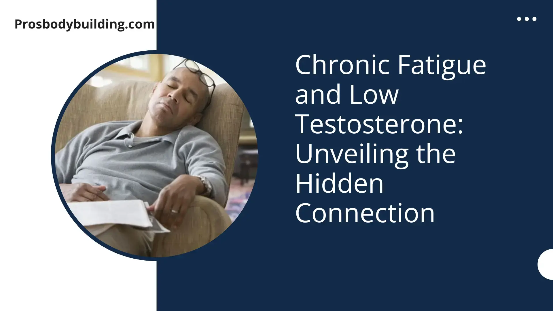 chronic fatigue and low testosterone