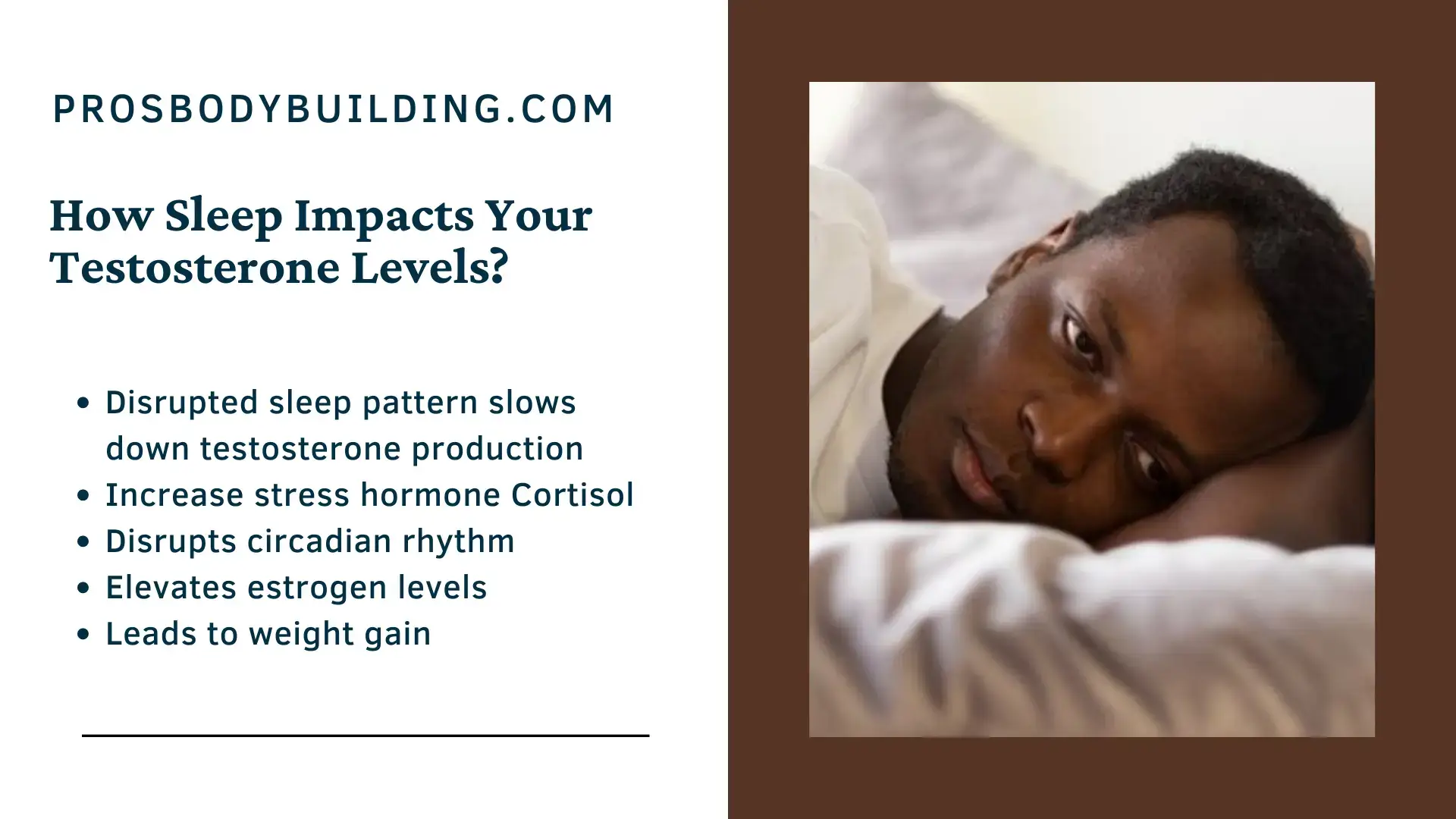 low testosterone and sleep