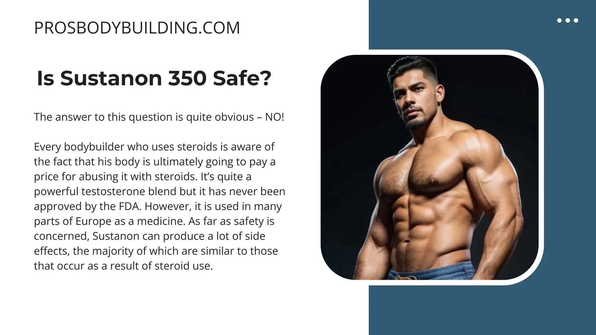 is sustanon safe