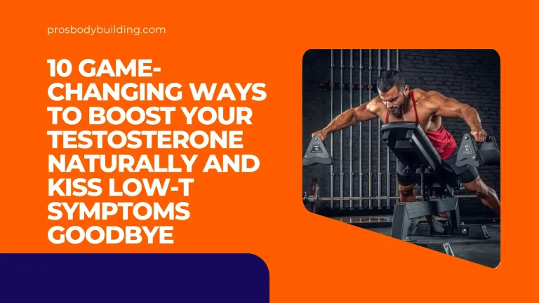 ways to boost testosterone naturally