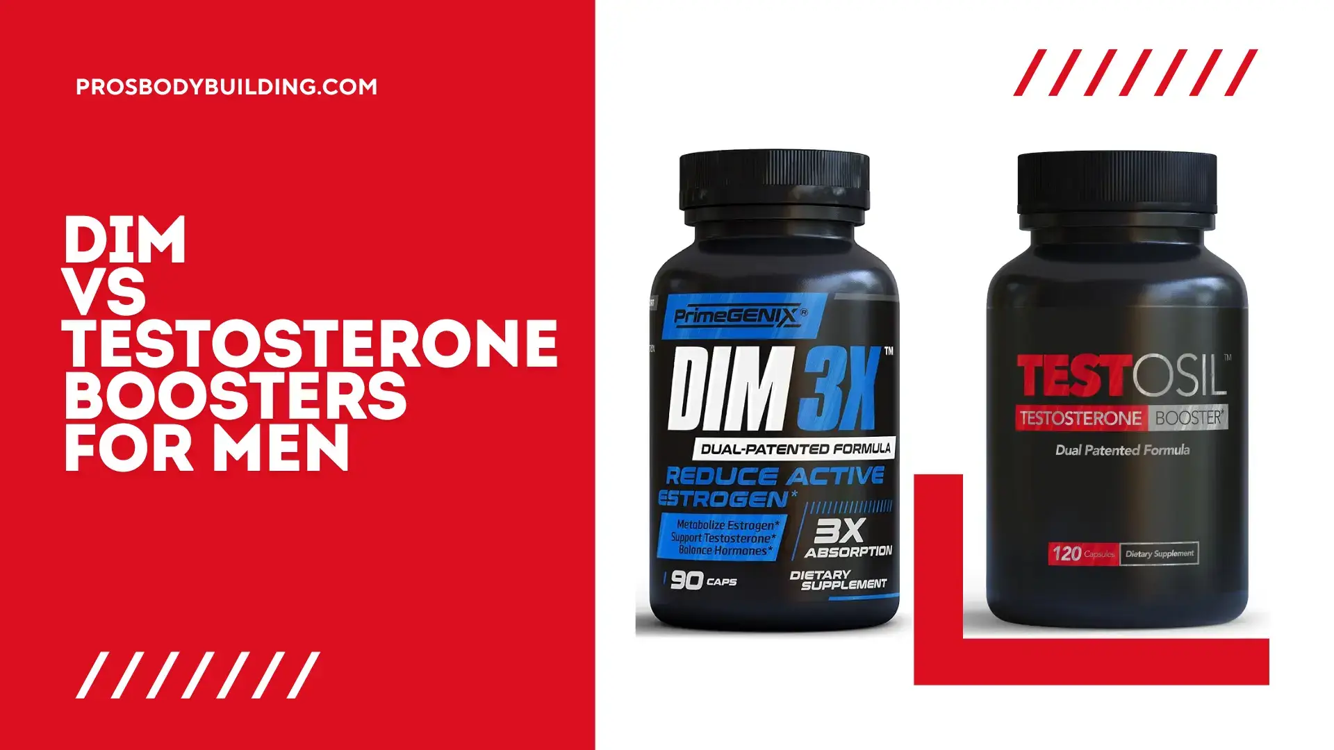DIM vs Testosterone Boosters for Men