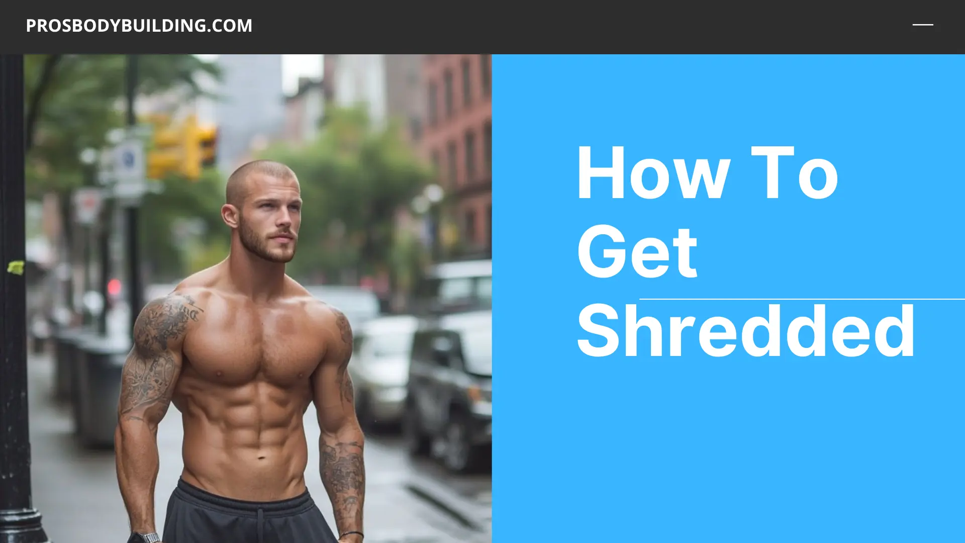 how to get shredded