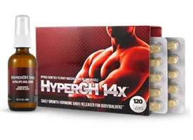 HyperGH 14X natural HGH releaser tablets and oral spray