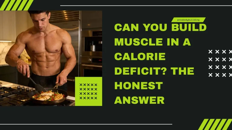 can you build muscle in a calorie deficit