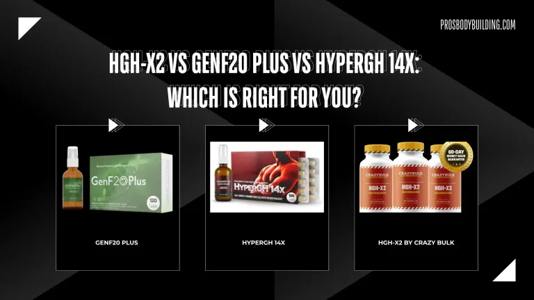 HGH-X2 vs GenF20 Plus vs HyperGH 14X