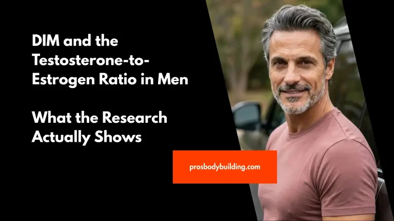 Dim and testosterone to estrogen ratio in men